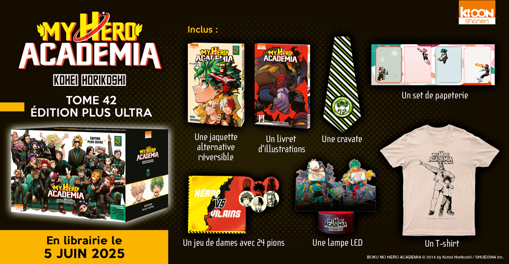 My Hero Academia Tome 42 Date De Sortie En France editioncollector.fr
