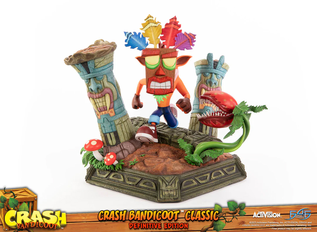 CRASH BANDICOOT N SANE TRILOGY CRASH BANDICOOT PVC STATUE 22 CM