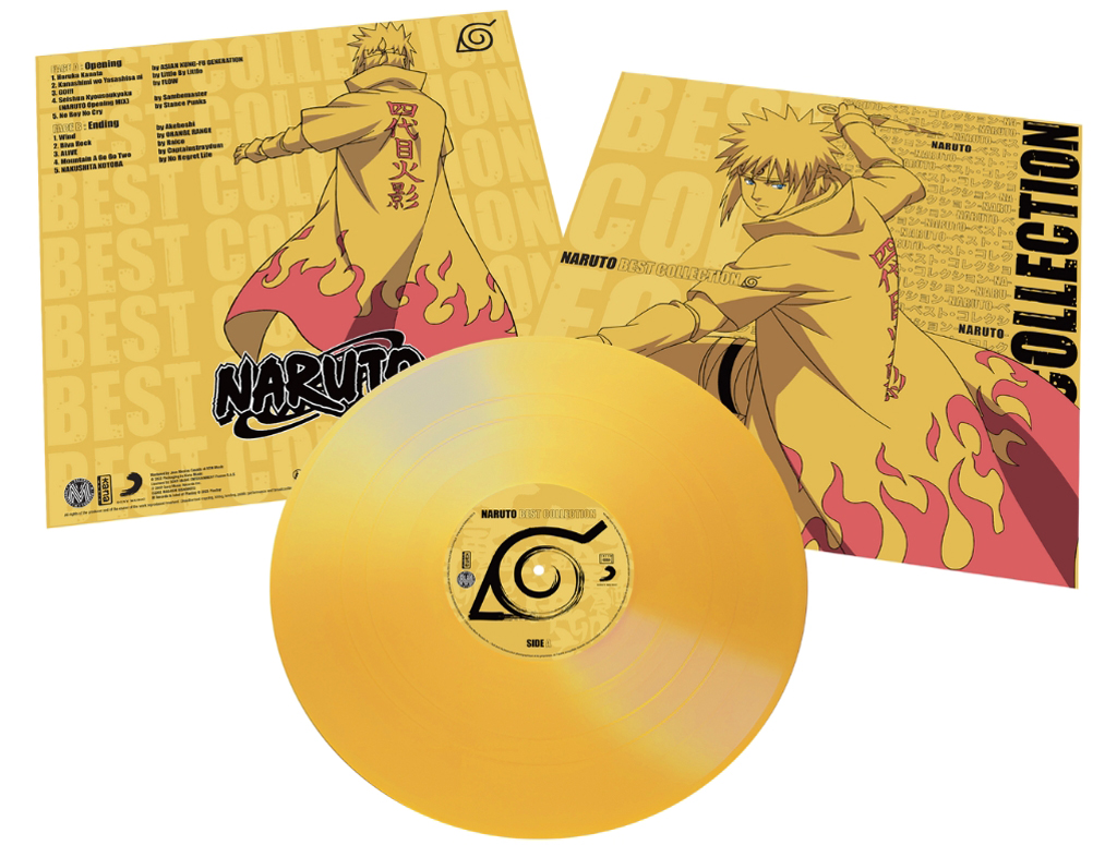 Naruto best collection Vinyle édition limitée Minato
