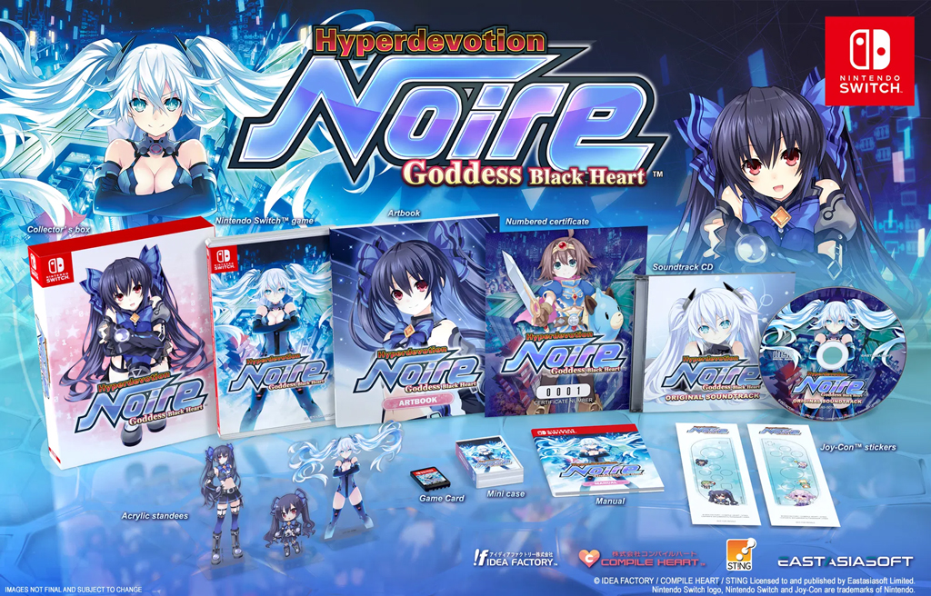 Hyperdevotion Noire: Goddess Black Heart - édition limitée (Switch)