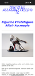 Figurine Altair accroupie 